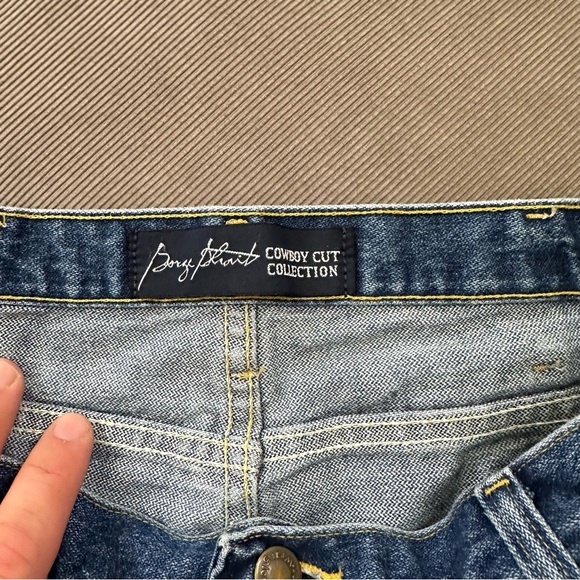 Wrangler George Strait Cowboy Cut Jeans Mens 38X30 Medium Wash Denim Workwear - Picture 4 of 10